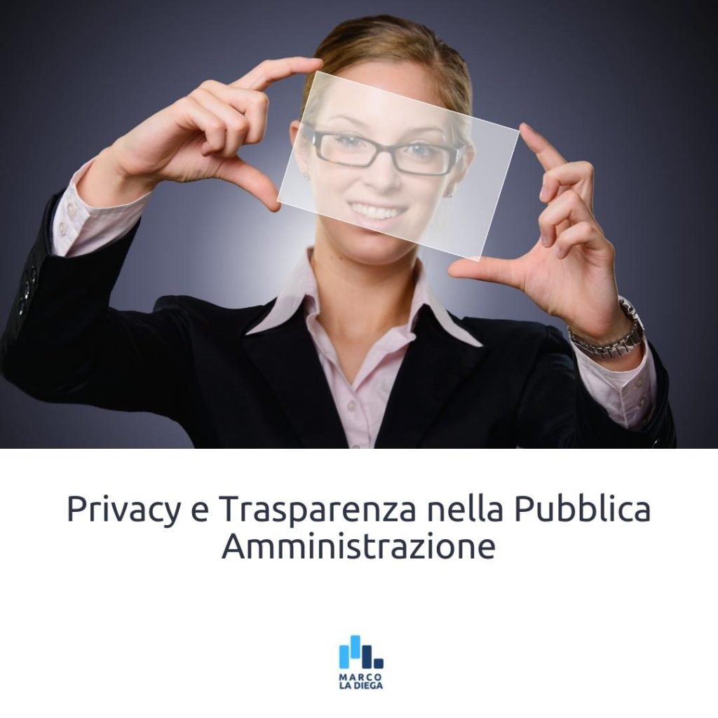 blog privacy e trasparenza